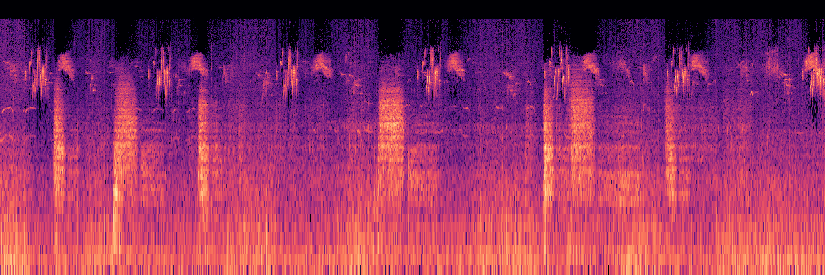 Spectrogram: Humpback Whale Breathing Sequence